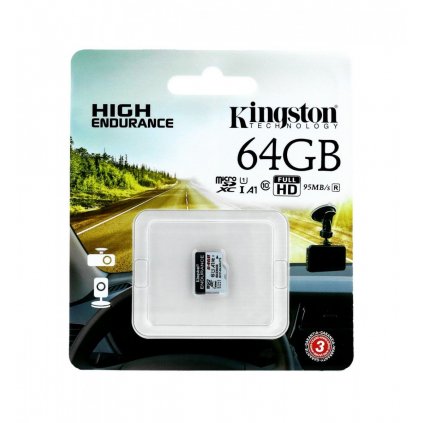 Pamäťová karta Kingston 64GB micro SDXC High Endurance bez adaptéra