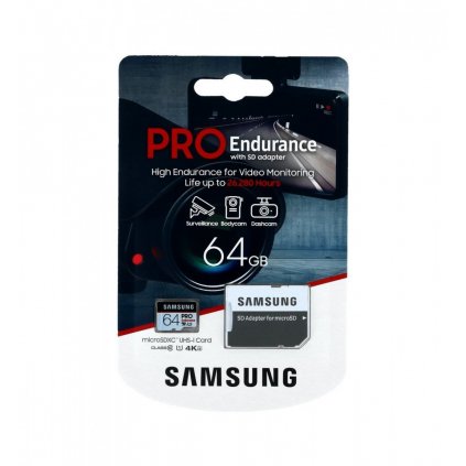 Pamäťová karta Samsung micro SDXC karta 64GB PRO Endurance