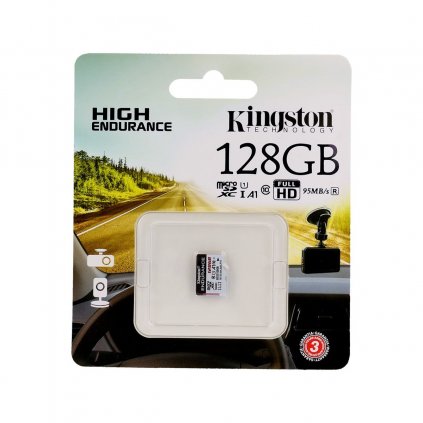 Pamäťová karta Kingston 128GB micro SDXC High Endurance bez adaptéra