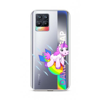 Zadný silikónový kryt na Realme 8 Flying Unicorn