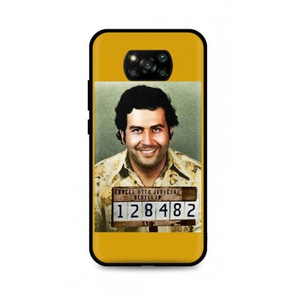 Zadný silikónový kryt DARK na Xiaomi Poco X3 Pro Pablo Escobar