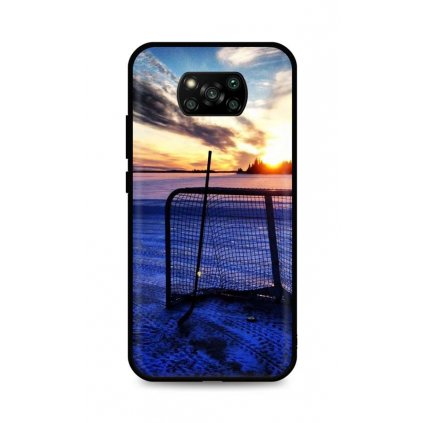 Zadný silikónový kryt DARK na Xiaomi Poco X3 Pro Hockey Sunset