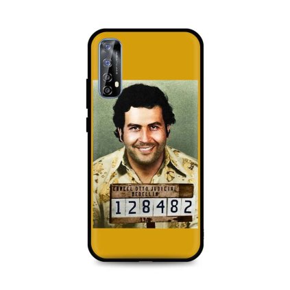 Zadný silikónový kryt DARK na Realme 7 Pablo Escobar