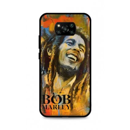 Zadný silikónový kryt DARK na Xiaomi Poco X3 Pro Bob Marley