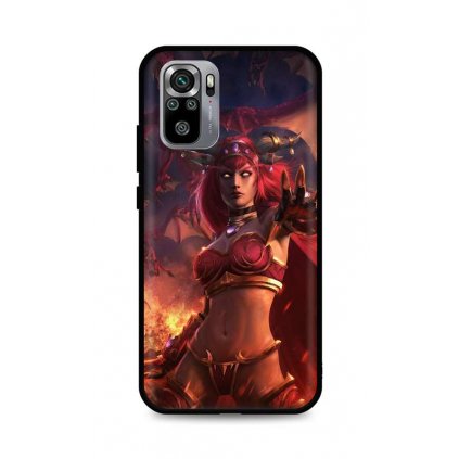 Zadný silikónový kryt DARK na Xiaomi Redmi Note 10S Heroes Of The Storm