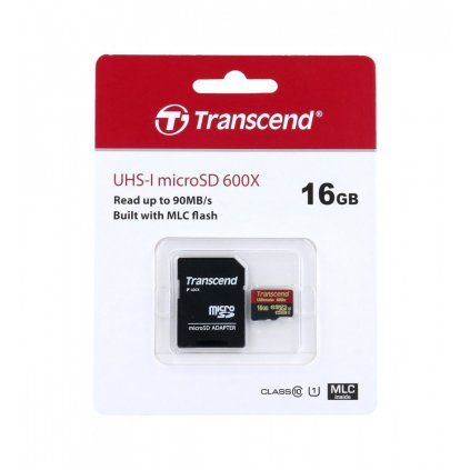 Pamäťová karta Transcend Ultimate 16GB micro SDHC