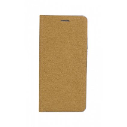 Flipové puzdro Luna Book na Xiaomi Redmi Note 10 zlato-strieborné