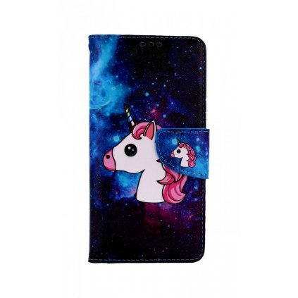 Flipové puzdro na Xiaomi Redmi Note 10S Space Unicorn
