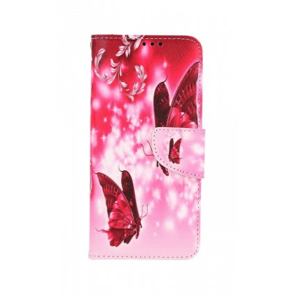 Flipové púzdro na Samsung A32 Zamilovaní motýle