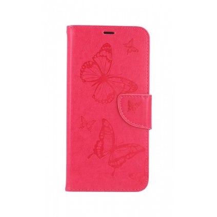 Flipové puzdro na Xiaomi Poco M3 Butterfly ružové