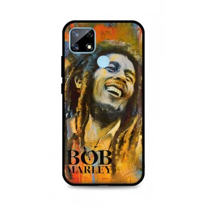 Zadný silikónový kryt DARK na Realme 7i Bob Marley