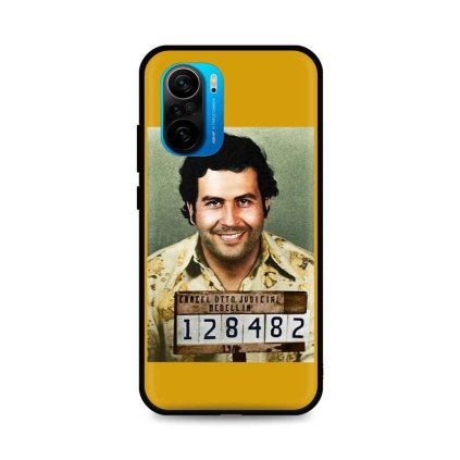 Zadný silikónový kryt DARK na Xiaomi Poco F3 Pablo Escobar