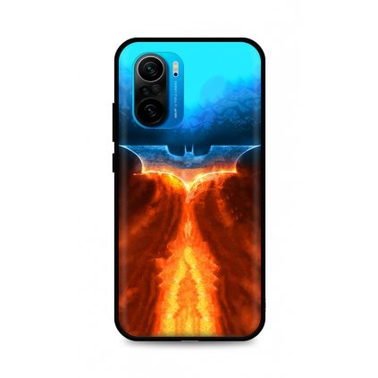 Zadný silikónový kryt DARK na Xiaomi Poco F3 Fiery Batman