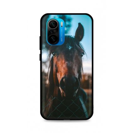 Zadný silikónový kryt DARK na Xiaomi Poco F3 Horse