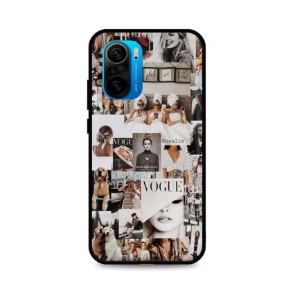 Zadný silikónový kryt DARK na Xiaomi Poco F3 VOGUE