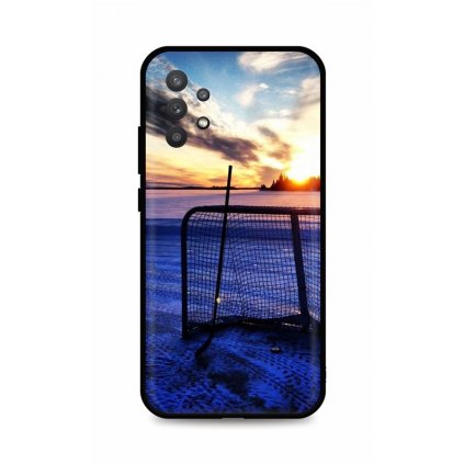 Zadný silikónový kryt DARK na Samsung A32 5G Hockey Sunset