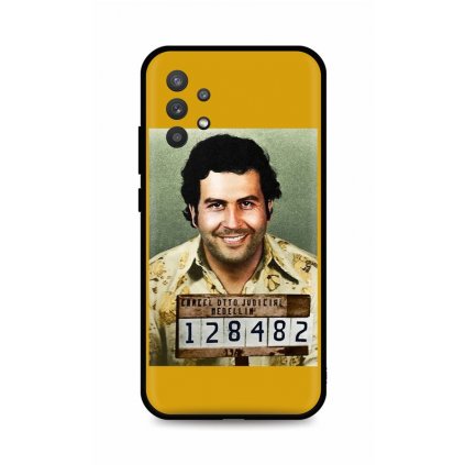 Zadný silikónový kryt DARK na Samsung A32 5G Pablo Escobar