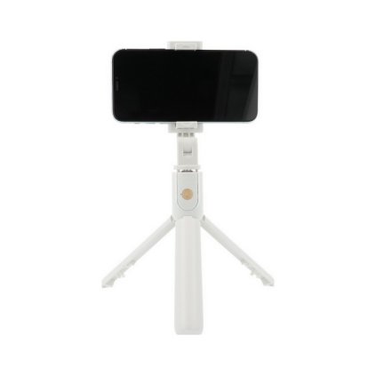 Bluetooth tripod selfie tyč K07 biela