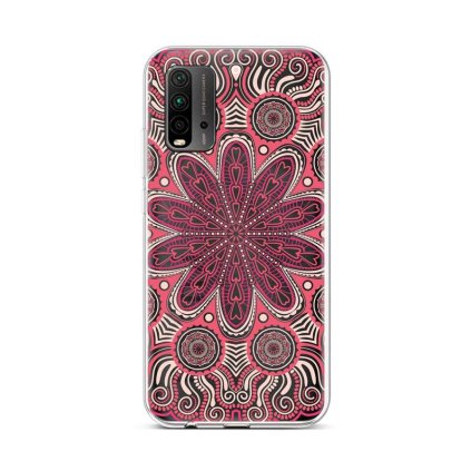 Zadný silikónový kryt na Xiaomi Redmi 9T Romantic Mandala