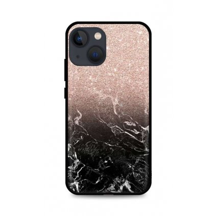 Zadný pevný kryt LUXURY na iPhone 13 mini Sparkling Marble