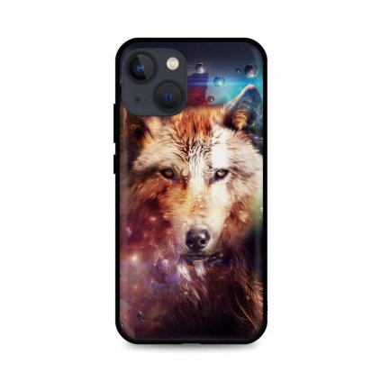 Zadný pevný kryt LUXURY na iPhone 13 mini Wolf