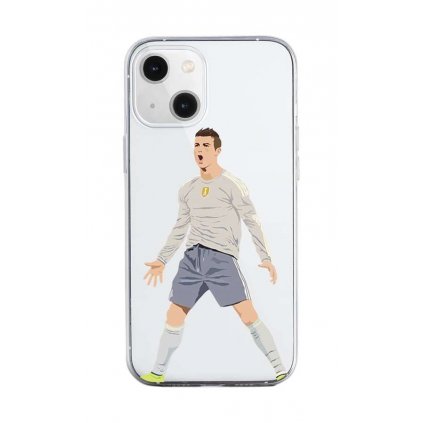 Zadný silikónový kryt na iPhone 13 mini Futbalista