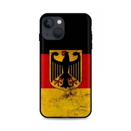 Zadný silikónový kryt DARK na iPhone 13 mini Germany