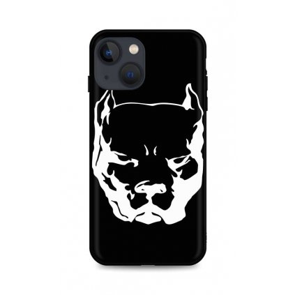 Zadný silikónový kryt DARK na iPhone 13 mini Pitbull