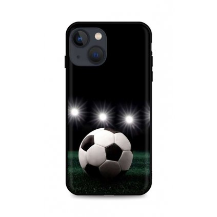 Zadný silikónový kryt DARK na iPhone 13 mini Football