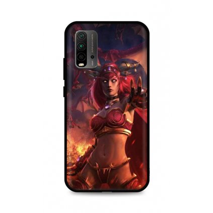 Zadný silikónový kryt DARK na Xiaomi Redmi 9T Heroes Of The Storm