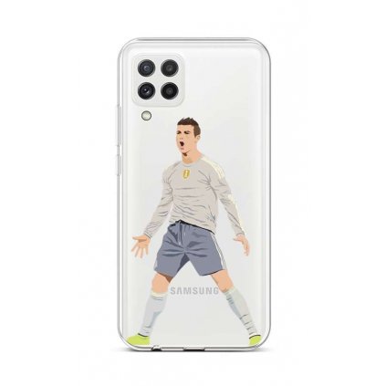 Zadný silikónový kryt na Samsung A22 Futbalista