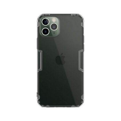 Zadný silikónový kryt Nillkin na iPhone 12 Pro Max tmavý