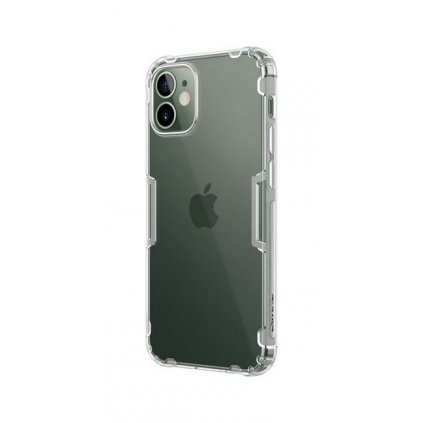 Zadný silikónový kryt Nillkin na iPhone 12 mini priehľadný