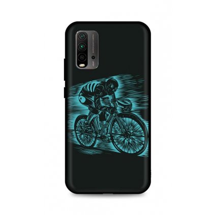 Zadný silikónový kryt DARK na Xiaomi Redmi 9T Speeding