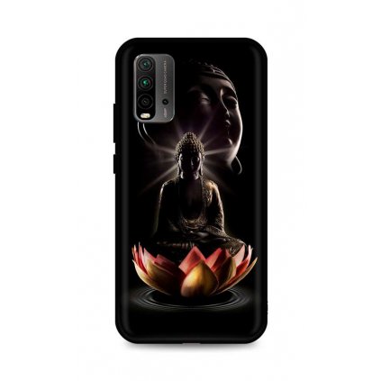 Zadný silikónový kryt DARK na Xiaomi Redmi 9T Meditation