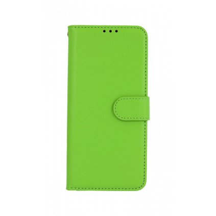 Flipové púzdro na Samsung A22 zelené s prackou
