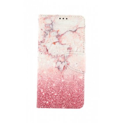 Flipové púzdro na Samsung A22 Ružový mramor