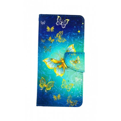 Flipové púzdro na Samsung A22 Obloha s motýlikmi