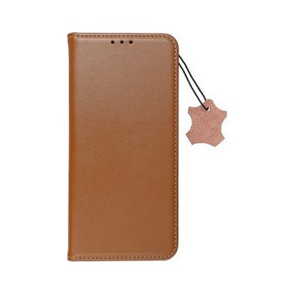 Flipové puzdro Forcell Leather SMART PRO na Xiaomi Redmi 10 hnedé