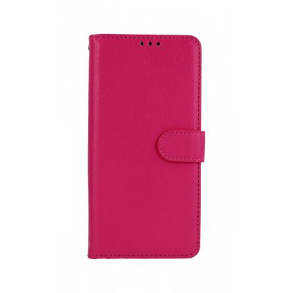 Flipové púzdro na Xiaomi Redmi 10 ružové s prackou