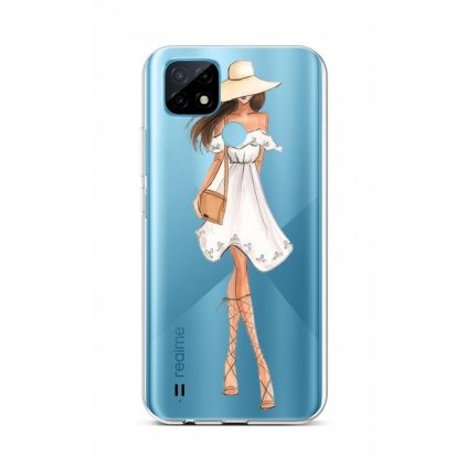 Zadný silikónový kryt na Realme C21 Lady 5