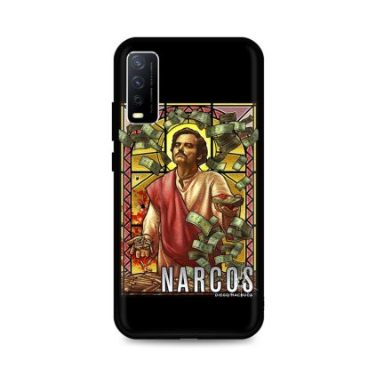 Zadný silikónový kryt DARK na Vivo Y11s Narcos