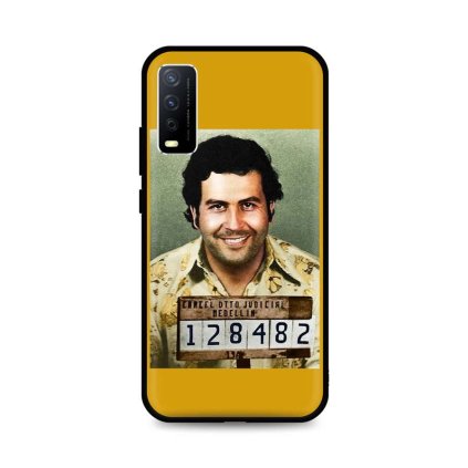 Zadný silikónový kryt DARK na Vivo Y11s Pablo Escobar
