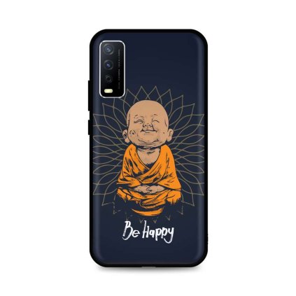 Zadný silikónový kryt DARK na Vivo Y11s Be Happy