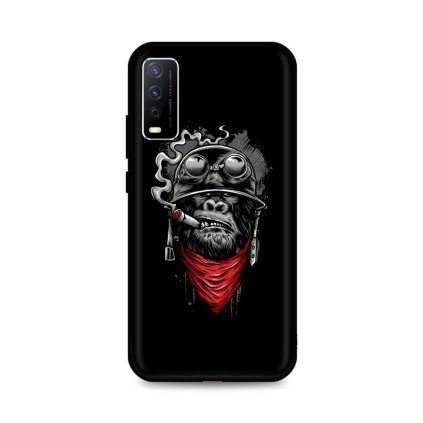 Zadný silikónový kryt DARK na Vivo Y11s Gorilla