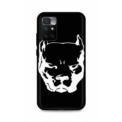 Zadný silikónový kryt DARK na Xiaomi Redmi 10 Pitbull