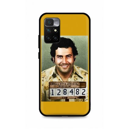 Zadný silikónový kryt DARK na Xiaomi Redmi 10 Pablo Escobar