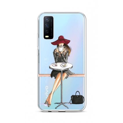 Zadný silikónový kryt na Vivo Y11s Lady 6