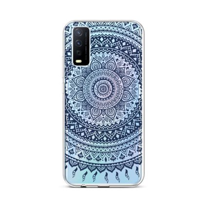 Zadný silikónový kryt na Vivo Y11s Navy Mandala