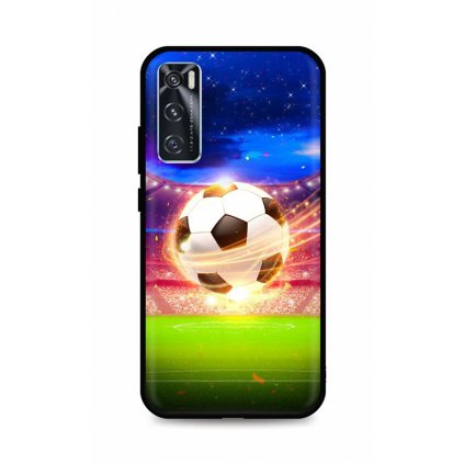 Zadný silikónový kryt DARK na Vivo Y70 Football Dream